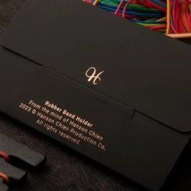 Rubber Band Holder (Gimmick and Online Instructions) by Hanson Chien