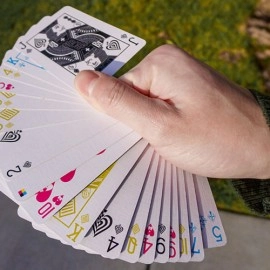 Spielkarten Prototype V3 (Tricolor Edition) Playing Cards by Vin