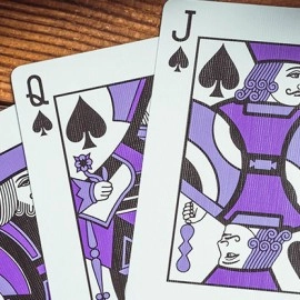 Spielkarten Smoke & Mirrors V9, Purple (Standard) Edition Playing Cards by Dan & Dave