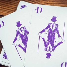 Spielkarten Smoke & Mirrors V9, Purple (Standard) Edition Playing Cards by Dan & Dave