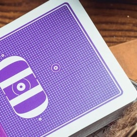 Spielkarten Smoke & Mirrors V9, Purple (Standard) Edition Playing Cards by Dan & Dave