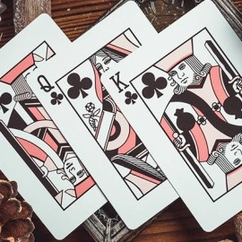 Spielkarten Smoke & Mirrors V9, Pink (Standard) Edition Playing Cards by Dan & Dave
