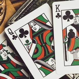 Spielkarten Smoke & Mirrors V9 (Green Edition) Playing Cards by Dan & Dave