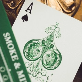 Spielkarten Smoke & Mirrors V9 (Green Edition) Playing Cards by Dan & Dave