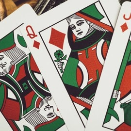 Spielkarten Smoke & Mirrors V9 (Green Edition) Playing Cards by Dan & Dave