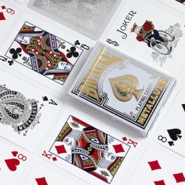 Spielkarten Bicycle Metalluxe Silver Playing Cards by US Playing Card Co.