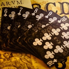 Spielkarten Divination (Black) Playing Cards by Midnight Cards