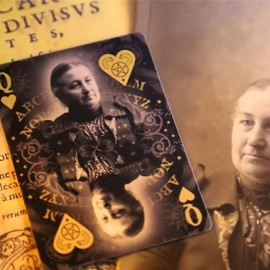 Spielkarten Divination (Black) Playing Cards by Midnight Cards