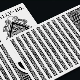 Spielkarten Orbit Tally Ho Circle Back (Black) Playing Cards