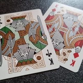 Spielkarten Damokles Cuprum Playing Cards by Giovanni Meroni