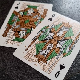 Spielkarten Damokles Cuprum Playing Cards by Giovanni Meroni