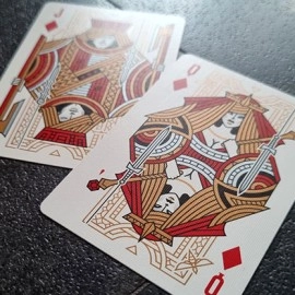 Spielkarten Damokles Cuprum Playing Cards by Giovanni Meroni