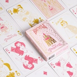 Spielkarten Bicycle Disney Princess (Pink) by US Playing Card Co.