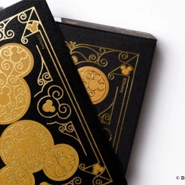 Spielkarten Bicycle Disney Mickey Mouse (Black and Gold) by US Playing Card Co.