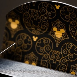 Spielkarten Bicycle Disney Mickey Mouse (Black and Gold) by US Playing Card Co.