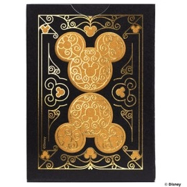 Spielkarten Bicycle Disney Mickey Mouse (Black and Gold) by US Playing Card Co.