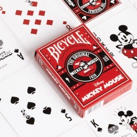 Spielkarten Bicycle Disney Classic Mickey Mouse (Red)  by US Playing Card Co.