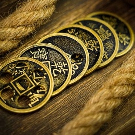 Crazy Chinese Coins by Artisan Coin & Jimmy Fan (Gimmicks and Online Instructions)