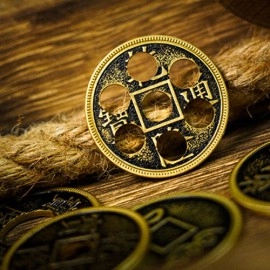 Crazy Chinese Coins by Artisan Coin & Jimmy Fan (Gimmicks and Online Instructions)