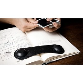 Leather Book Weight (Black) by TCC Presents