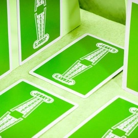 Spielkarten Jerry's Nugget Monotone (Metallic Green) Playing Cards