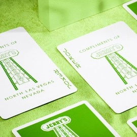 Spielkarten Jerry's Nugget Monotone (Metallic Green) Playing Cards