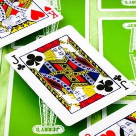 Spielkarten Jerry's Nugget Monotone (Metallic Green) Playing Cards