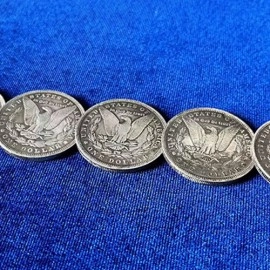 NORMAL MORGAN COIN (5 Dollar Sized Replica Coins) by N2G