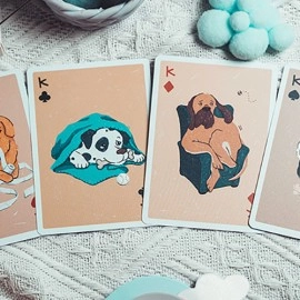 Spielkarten Naughty Dog Playing Cards by 808 Magic and Bacon Playing Card