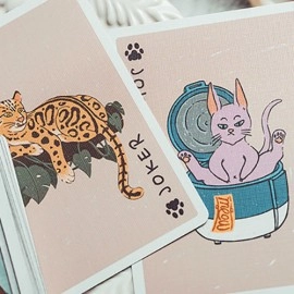 Spielkarten Liquid Cat Playing Cards by 808 Magic and Bacon Playing Card