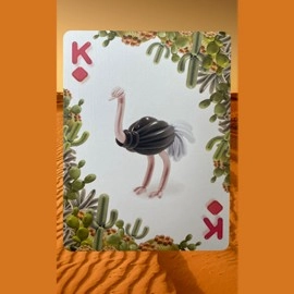 Spielkarten Bicycle Balloon Desert Playing Cards
