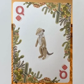 Spielkarten Gilded Bicycle Balloon Desert Playing Cards