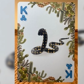 Spielkarten Gilded Bicycle Balloon Desert Playing Cards