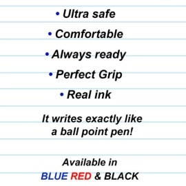 PEN WRITER Black (Gimmicks and Online Instructions) by Vernet Magic