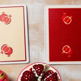 Spielkarten Palmegranate (Red and Yellow Set) Playing Cards by OPC