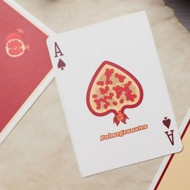 Spielkarten Palmegranate (Red and Yellow Set) Playing Cards by OPC
