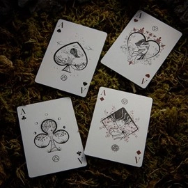 Spielkarten Fillide: A Sicilian Folk Tale Playing Cards V2 (Forest Green) by Jocu