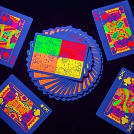 Spielkarten QUAD Fluorescent Playing Cards