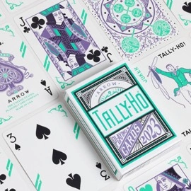 Spielkarten Tally Ho Fan Back Arrow Playing Cards by US Playing Card Co.