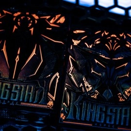 Knights on Debris (Thunder Armor Collector's Set) Playing Cards by KINGSTAR