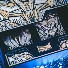 Knights on Debris (Thunder Armor Collector's Set) Playing Cards by KINGSTAR