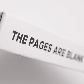 The Pages Are Blank by Michael Feldman - Book