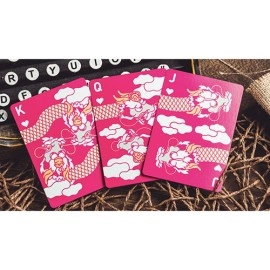 Spielkarten The Dragon (Pink Gilded) Playing Cards