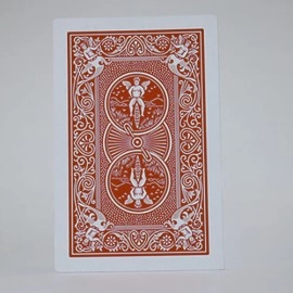 Bicycle Jumbo King Reveal (Red) by Murphy's Magic