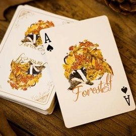 Spielkarten Forest elf Badger Playing Cards