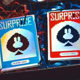 Spielkarten Limited Holographic Edition Surprise Deck V5 (Blue) Playing cards by Bacon Playing Card Company