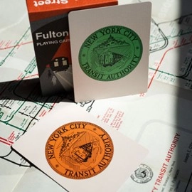 Spielkarten Fulton Street 1958 Edition Playing Cards