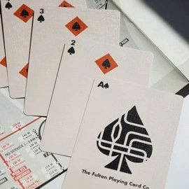 Spielkarten Fulton Street 1958 Edition Playing Cards