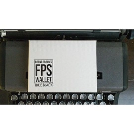 FPS Wallet True BlacK Leather (Gimmicks and Online Instructions) by Magic Firm