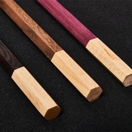 Hexawand Wenge (Black) Wood by The Magic Firm